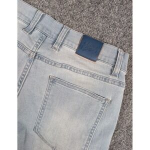 Mugsy Grands Tapered Jeans Mens 31/30 Light Wash Stretch Denim